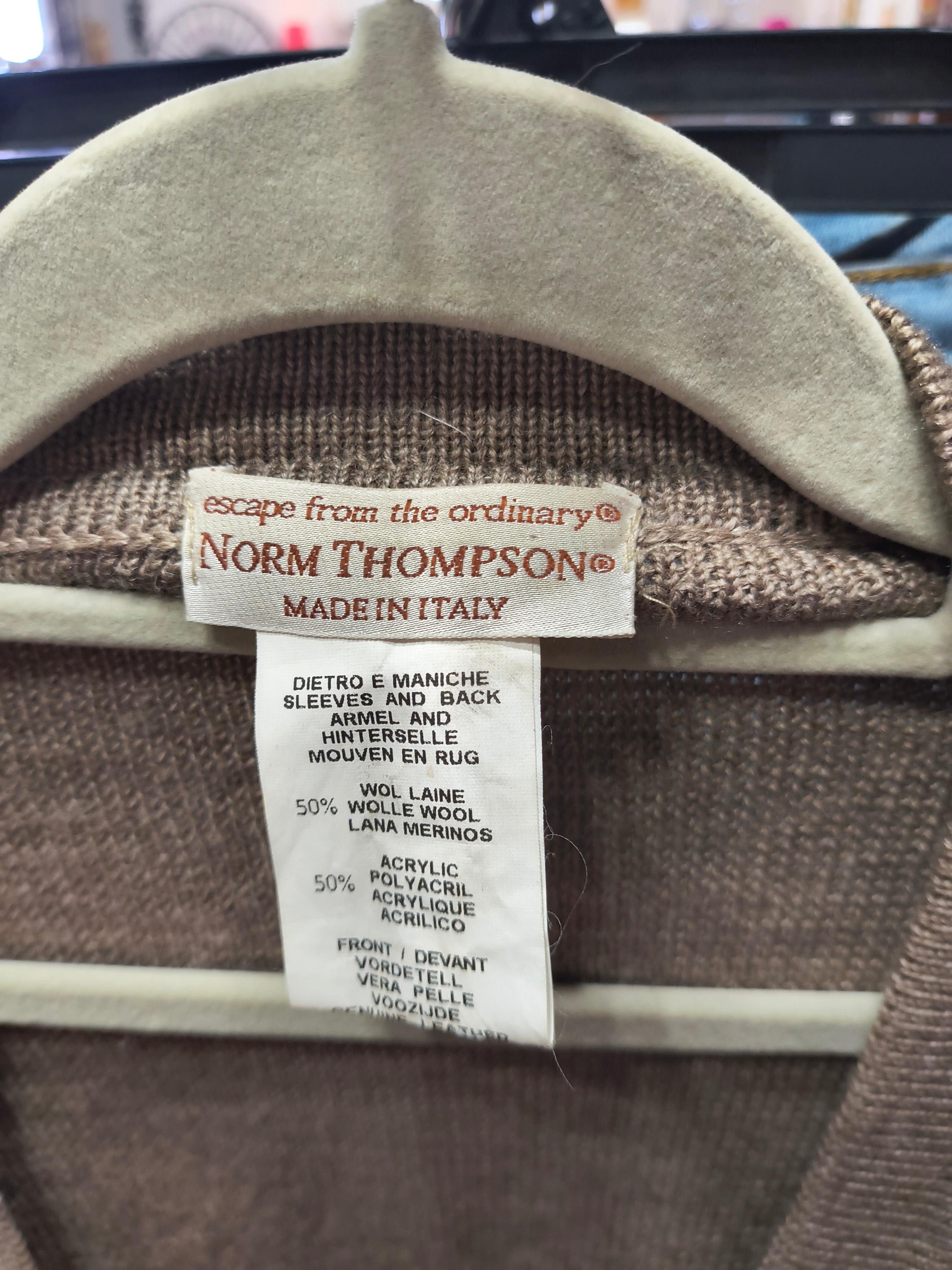 Norm Thompson Italian made Sweater Vest